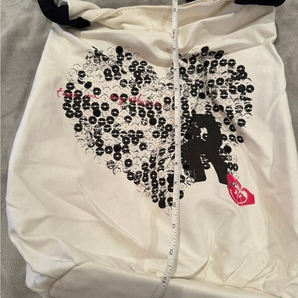 NWOT Roxy Canvas Tote Bag - Picture 4 of 8